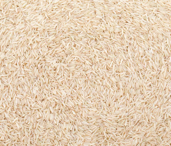 Saudável Fresco Close Brown Arroz Fundo — Fotografia de Stock