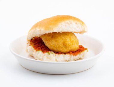 Vada Paav, Wada Pav ya da Wada Pao olarak da bilinen Hint Ünlü Sokak Yemeği, Maharashtra 'dan Vejetaryen Fast Food Dish.