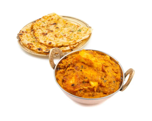 Indian Vegetarian Cuisine Special Sweet Spicy Paneer Pasanda Stuffed Paneer — 스톡 사진