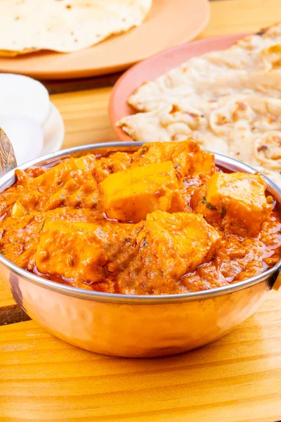 Indische Delicious Spicy Vegetarian Cuisine Paneer Toofani Auch Bekannt Als — Stockfoto