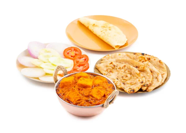 Индийская Вкусная Пряная Вегетарианская Кухня Paneer Toofani Известен Paneer Tufani — стоковое фото