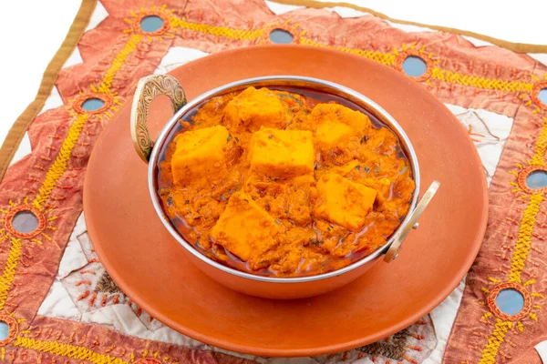 Indian Delicious Spicy Vegetarische Keuken Paneer Toofani Ook Bekend Als — Stockfoto