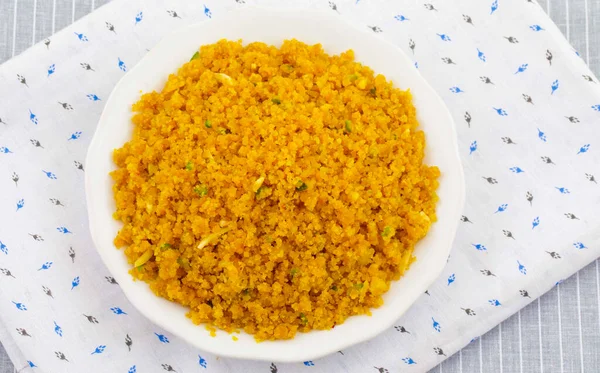 Indian Traditional Special Sweet Food Halwa Made Festival — Stock Photo, Image