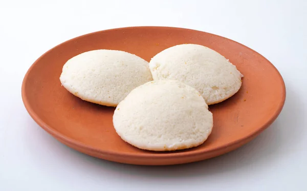 Sud Indien Populaire Petit Déjeuner Idli Idéalement Servi Avec Sambar — Photo