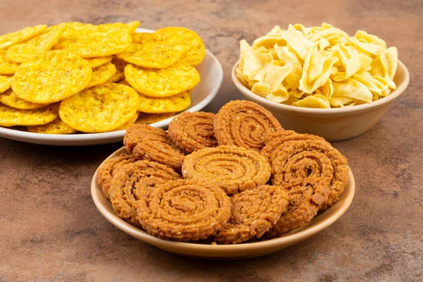 Hint sokak abur cuburu Chakli Masala Khari Papdi veya Besan Papdi