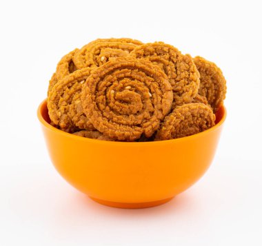 Hint geleneksel çerezi Chakli, kızartılmış gevrek şeklinde bir spiral, Chakali, Murukku, Muruku, Murkoo, Gujarat 'ta Çakri, Maharashtra' da Chakli ve Kuzey Hindistan olarak bilinir.
