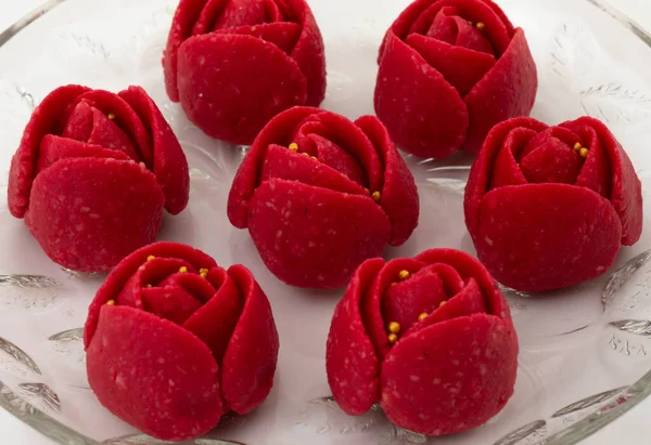 Hint Sevgililer Günü Özel Gıda Gulab Peda ya da Gül Çiçeği Şeklinde Gül Peda