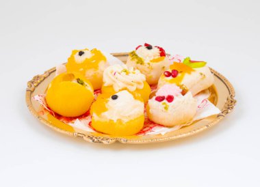 Festivalde yapılan Hint Özel Geleneksel Bengali Tatlı Yemekleri