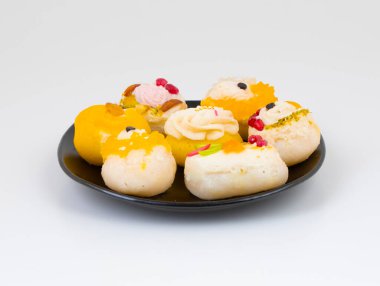 Festivalde yapılan Hint Özel Geleneksel Bengali Tatlı Yemekleri