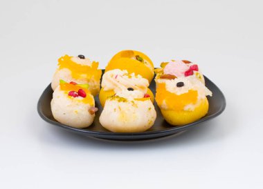 Festivalde yapılan Hint Özel Geleneksel Bengali Tatlı Yemekleri