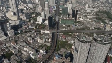 Bangkok, Tayland havadan görünümü
