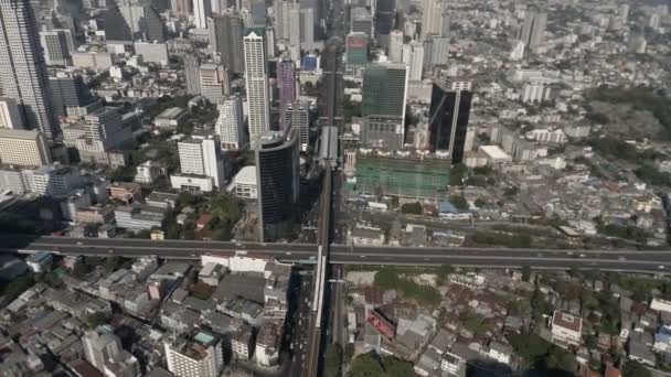 Vista Aérea Bangkok Tailândia — Vídeo de Stock