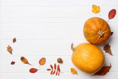 Sonbahar kompozisyonu, sonbahar yaprakları