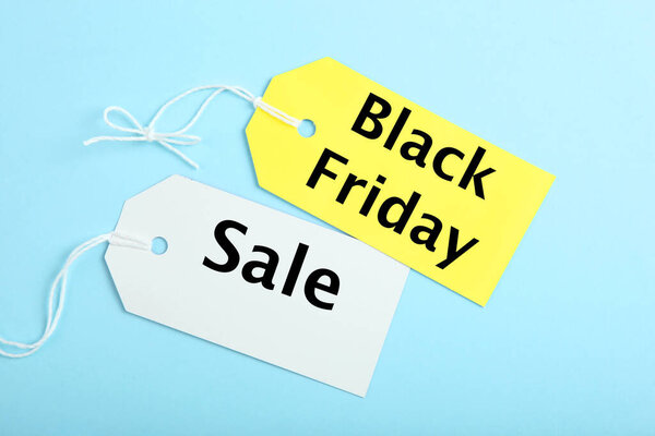 Black Friday concept. Sale, discounts, shopping, shopaholism