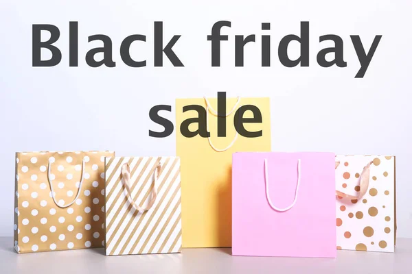 Black Friday Concept Koop Kortingen Winkelen Shopaholisme — Stockfoto