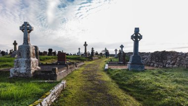 Eski celtic mezarlık walkin