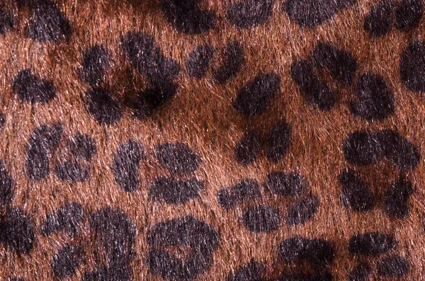 Brown leopard fur pattern. Animal print as background.