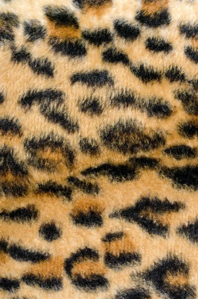 棕豹毛皮图案 动物印刷品作为背景 — 图库照片