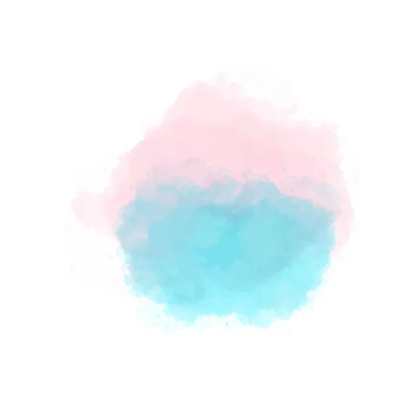 Tache Colorée Aquarelle Abstraite Peinte Main Eps10 — Image vectorielle