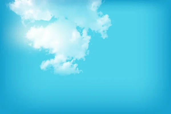 空と雲 カード テキスト デザインの背景を印刷します — ストック写真