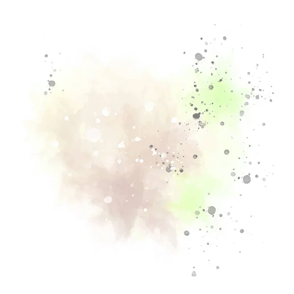 Tache Colorée Aquarelle Abstraite Peinte Main Eps10 — Image vectorielle
