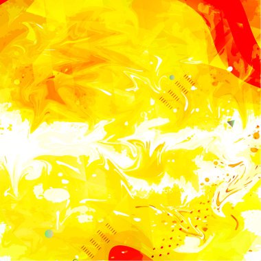 sulu boya parlak el kartı, metin tasarımı için vektör kağıt doku arka plan çekilmiş