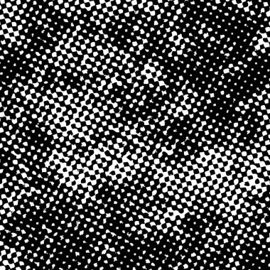 Noktalı resim arka plan. Soyut Grunge kaplaması. Vintage doku. Noktalı zemin. Vektör çizim