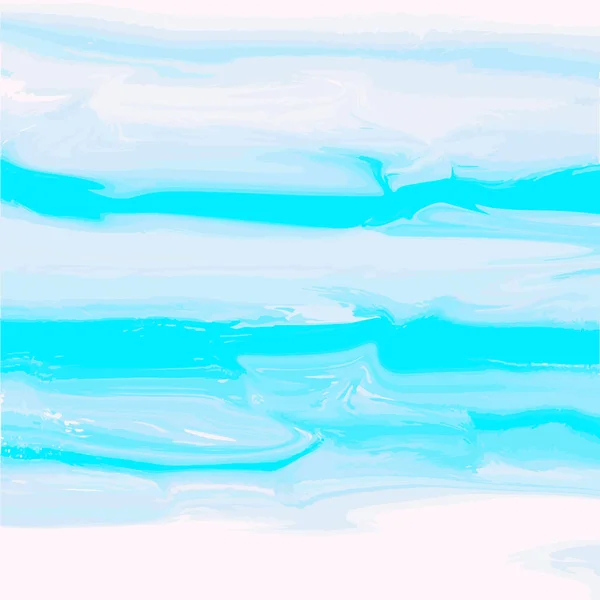 Aquarelle Texture Blanche Bleue Illustration Vectorielle — Image vectorielle