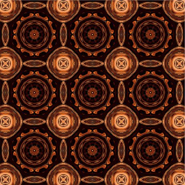 Soyut desen soyut geometrik çiçek tarzı ile. Yinelenen örnek şekil ve çizgi. Modern iç mekan tasarımı, duvar kağıdı, tekstil sanayî için.