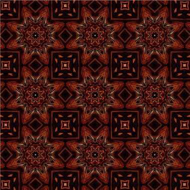 Soyut desen soyut geometrik çiçek tarzı ile. Yinelenen örnek şekil ve çizgi. Modern iç mekan tasarımı, duvar kağıdı, tekstil sanayî için.