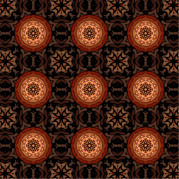 Soyut desen soyut geometrik çiçek tarzı ile. Yinelenen örnek şekil ve çizgi. Modern iç mekan tasarımı, duvar kağıdı, tekstil sanayî için.