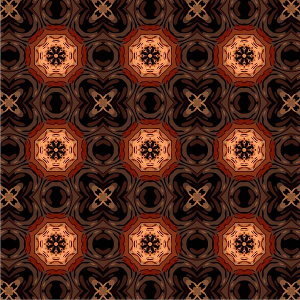 Soyut desen soyut geometrik çiçek tarzı ile. Yinelenen örnek şekil ve çizgi. Modern iç mekan tasarımı, duvar kağıdı, tekstil sanayî için.