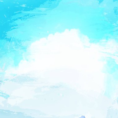 sulu boya parlak el kartı, metin tasarımı için vektör kağıt doku arka plan çekilmiş