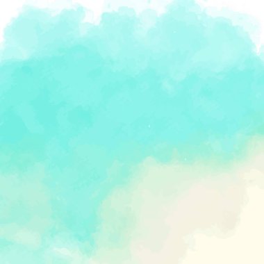 El sulu boya boyalı. suluboya arka plan, vektör çizim