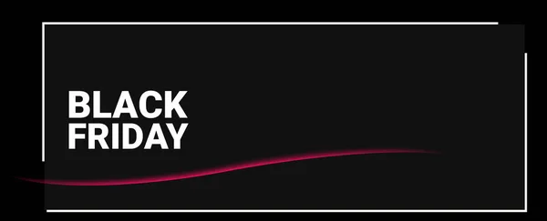 Black Friday Sale Grunge Banner Texture Background Card Text Design — Stock Vector