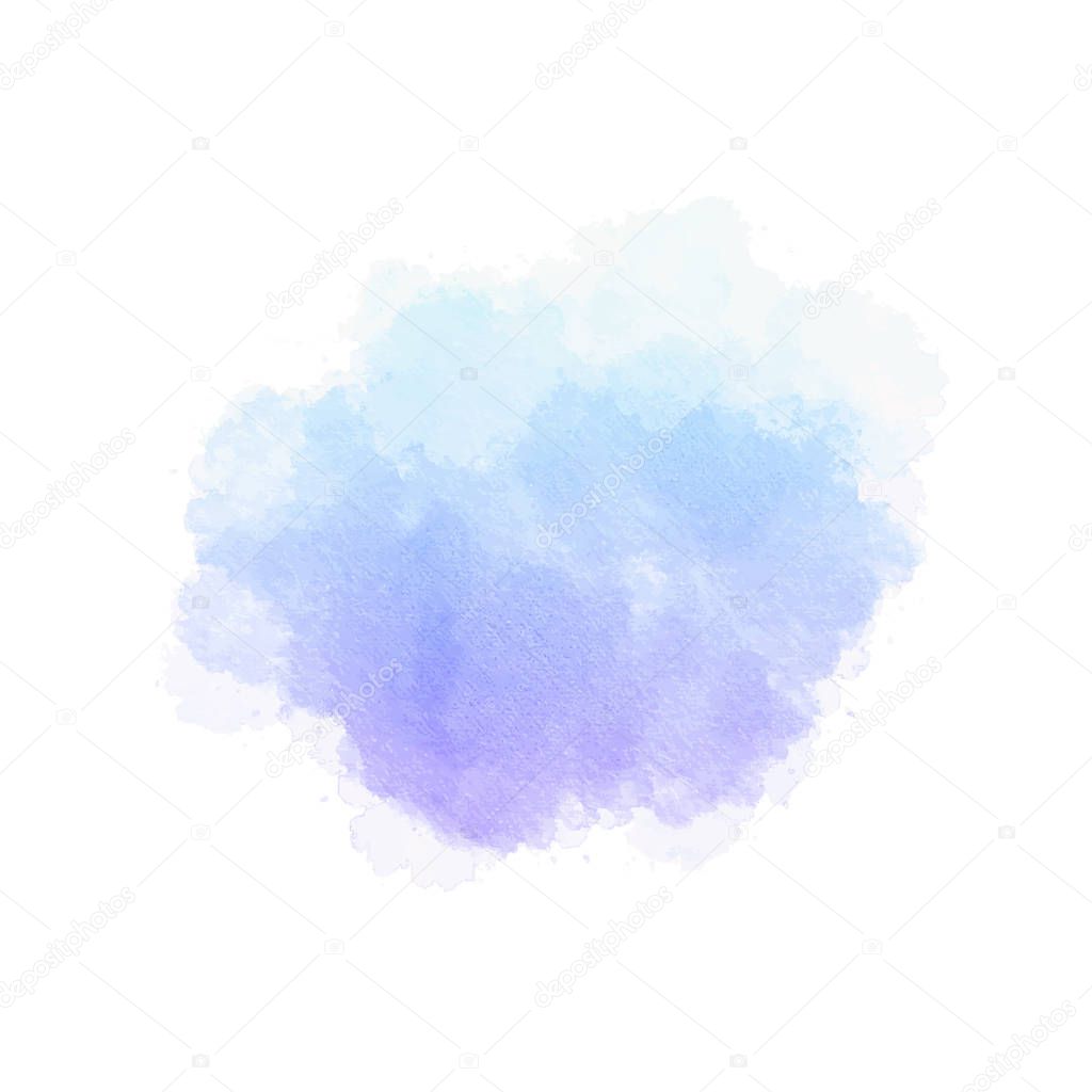 Colorful spot, watercolor abstract hand painted background