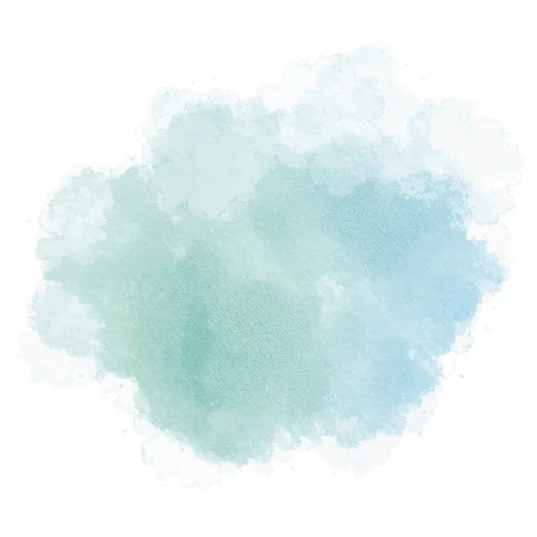 Farbenfroher Fleck, Aquarell abstrakter handbemalter Hintergrund — Stockvektor