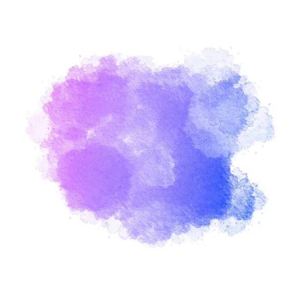 Tache colorée, aquarelle abstraite peint à la main fond — Image vectorielle