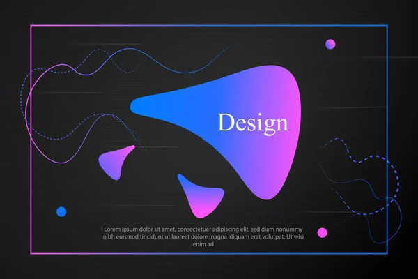 Fond Géométrique Composition Dynamique Des Formes Vecteur Eps10 — Image vectorielle