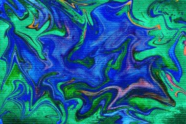 Soyut sıvı arka plan. Dijital sanat soyut desen.