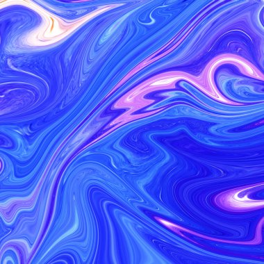 Soyut sıvı arka plan. Dijital sanat soyut desen.