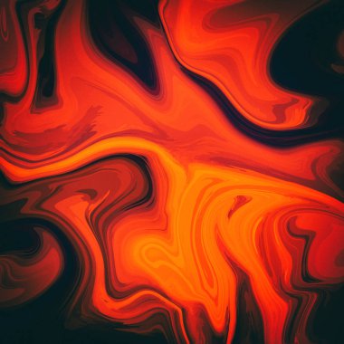 Soyut sıvı arka plan. Dijital sanat soyut desen.