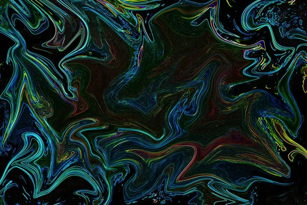 Fondo líquido abstracto. Arte digital patrón abstracto . — Foto de Stock