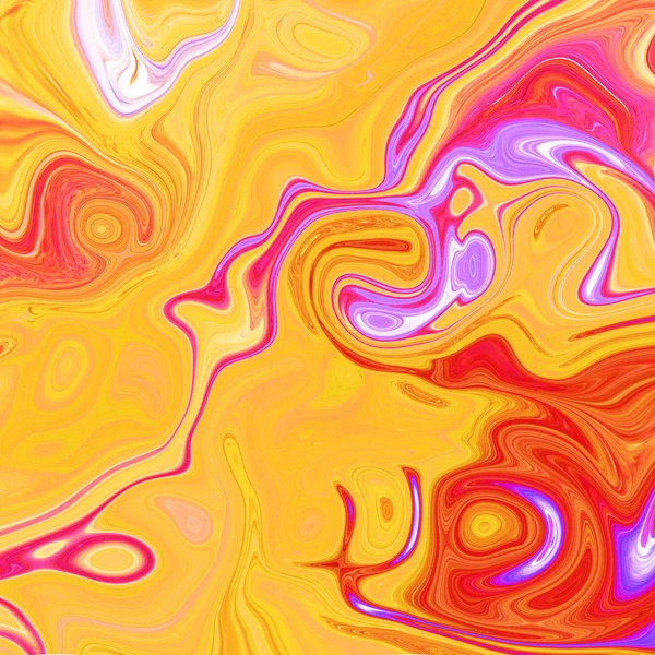 Fondo líquido abstracto. Arte digital patrón abstracto . — Foto de Stock