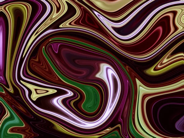 Абстрактний рідкий фон. Цифрове мистецтво абстрактний візерунок . — стокове фото