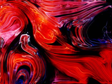 Soyut sıvı arka plan. Dijital sanat soyut desen.