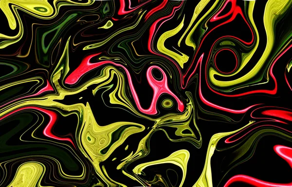 Soyut sıvı arka plan. Dijital sanat soyut desen.