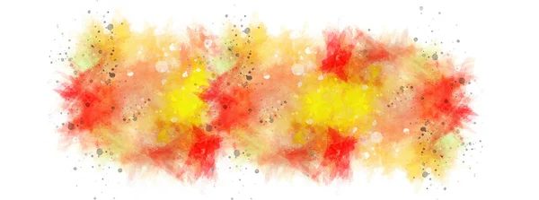 Colorful multi color paint splatter on white background.Decorative abstract pattern.