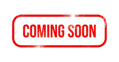 coming soon - kırmızı grunge lastikler, damga