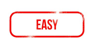 kolay - kırmızı grunge lastikler, damga